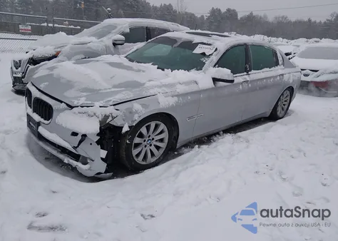 2010 BMW 750Li xDrive from USA, damaged, VIN WBAKC8C52ACY68665